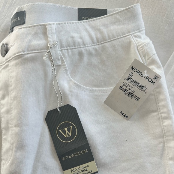 Wit & Wisdom Ab Solution High Rise Ankle Skimmer - Picture 2 of 9